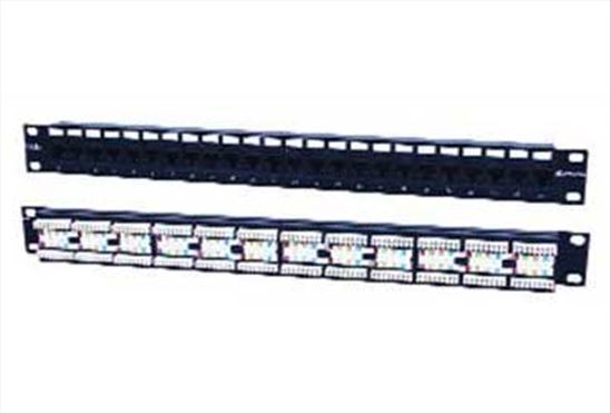 Weltron 24-port Cat5e 1U1