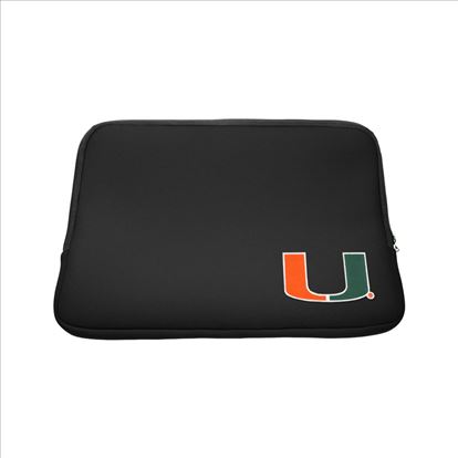 Centon University of Miami 15.6" notebook case 15.6" Sleeve case Black1
