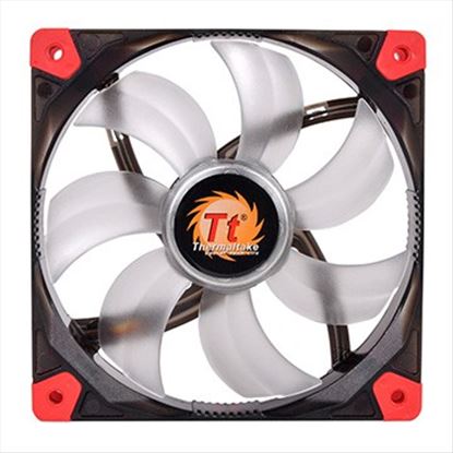 Thermaltake Luna 12 LED Blue Computer case Fan 4.72" (12 cm) Black, Translucent1