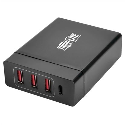 Tripp Lite U280-004-WS3C1 mobile device charger Black, Red Indoor1