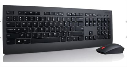 Lenovo 4X30H56796 keyboard RF Wireless QWERTY US English Black1