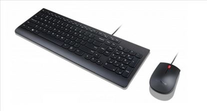 Lenovo Essential keyboard USB Spanish Black1