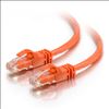 C2G Cat6, 10ft networking cable Orange 119.7" (3.04 m)1