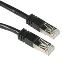 C2G 3ft Shielded Cat5E Molded Patch Cable networking cable Black 35.8" (0.91 m)1