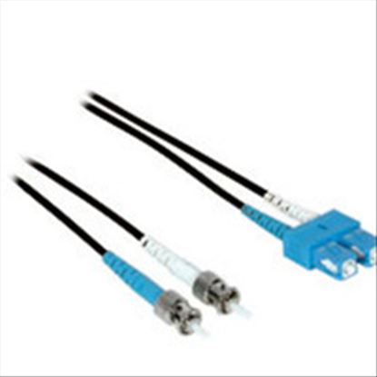 C2G 1m ST/SC Duplex 50/125 Multimode Fiber Patch fiber optic cable 39.4" (1 m) Black1