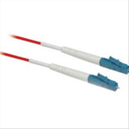 C2G 3m LC/LC Simplex 9/125 Single-Mode Fiber Patch Cable - Red fiber optic cable 118.1" (3 m)1