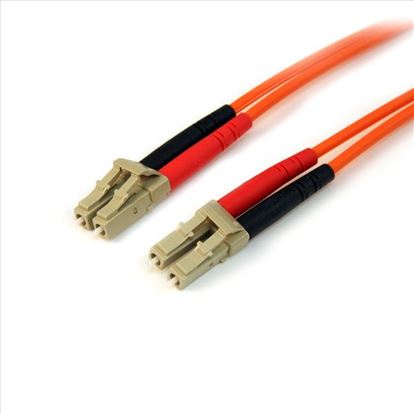 StarTech.com 50FIBLCLC10 fiber optic cable 393.7" (10 m) LC OM2 Orange1