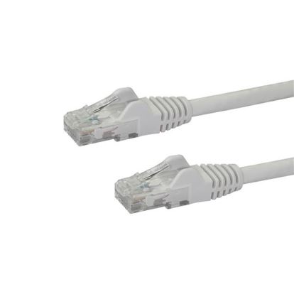 StarTech.com N6PATCH100WH networking cable White 1200.8" (30.5 m) Cat6 U/UTP (UTP)1