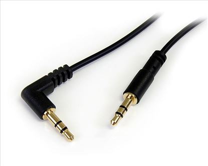 StarTech.com MU1MMSRA audio cable 11.8" (0.3 m) 3.5mm Black1