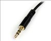 StarTech.com MU1MMSRA audio cable 11.8" (0.3 m) 3.5mm Black3