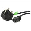 StarTech.com PXT101UK power cable Black 70.9" (1.8 m) BS 1363 C13 coupler1