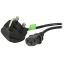 StarTech.com PXT101UK power cable Black 70.9" (1.8 m) BS 1363 C13 coupler1