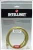 Intellinet RJ-45, M/M, 1m networking cable Yellow 39.4" (1 m) Cat5e U/UTP (UTP)4