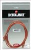 Intellinet Cat6, 1m networking cable Orange 39.4" (1 m) U/UTP (UTP)3