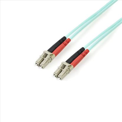 StarTech.com A50FBLCLC3 fiber optic cable 118.1" (3 m) LC OM3 Turquoise1