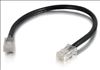 C2G 0.15m Cat5e UTP networking cable Black 5.91" (0.15 m) U/UTP (UTP)1