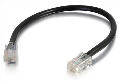 C2G 0.15m Cat5e UTP networking cable Black 5.91" (0.15 m) U/UTP (UTP)1