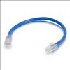 C2G 6" Cat6 networking cable Blue 5.91" (0.15 m) U/UTP (UTP)1