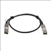 Picture of StarTech.com QSFPH40GCU1M networking cable Black 39.4" (1 m)