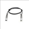 Picture of StarTech.com SFP10GPC1M InfiniBand/fibre optic cable 39.4" (1 m) SFP+ Black