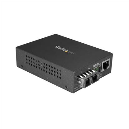 StarTech.com MCMGBSCMM055 network media converter 1000 Mbit/s 850 nm Multi-mode Black1
