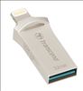 Transcend JetFlash 32GB JetDrive Go 500 USB flash drive USB Type-A / Lightning 3.2 Gen 1 (3.1 Gen 1) Silver2