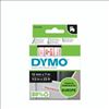 DYMO D1 Standard - Red on White - 12mm label-making tape2