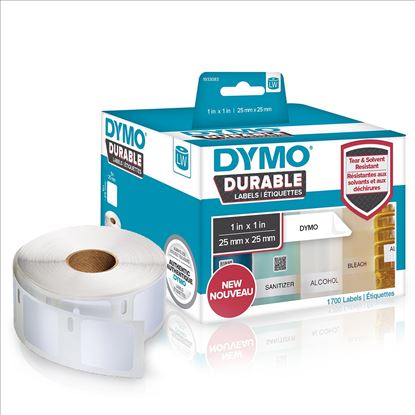 DYMO LW - LW Durable Labels - 25 x 25 mm - 1933083 White Self-adhesive printer label1