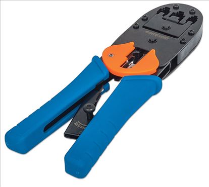 Intellinet 211048 cable crimper Crimping tool Black, Blue, Orange1