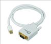 Siig 3ft. MiniDisplayPort - VGA 35.8" (0.91 m) VGA (D-Sub) White1