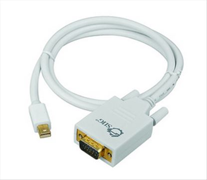 Siig 3ft. MiniDisplayPort - VGA 35.8" (0.91 m) VGA (D-Sub) White1