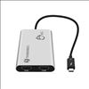 Siig JU-TB0114-S1 USB graphics adapter Black, Silver1