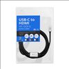 Siig CB-TC0411-S1 video cable adapter 118.1" (3 m) USB Type-C HDMI Type A (Standard) Black, Silver1