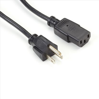 Black Box EPXR08 power cable 78.7" (2 m) NEMA 1-15P C13 coupler1
