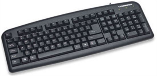 Manhattan Enhanced keyboard USB QWERTY Black1