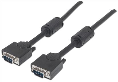 Manhattan 317733 VGA cable 118.1" (3 m) VGA (D-Sub) Black1