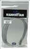 Manhattan 340458 USB cable 118.1" (3 m) USB 2.0 USB A USB B Silver4