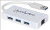 Manhattan 507578 interface hub USB 3.2 Gen 1 (3.1 Gen 1) Type-A 5000 Mbit/s White1