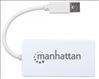 Manhattan 507578 interface hub USB 3.2 Gen 1 (3.1 Gen 1) Type-A 5000 Mbit/s White2