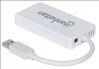 Manhattan 507578 interface hub USB 3.2 Gen 1 (3.1 Gen 1) Type-A 5000 Mbit/s White3