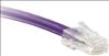 eNet Components Cat5e, 4ft networking cable Purple 48" (1.22 m)1