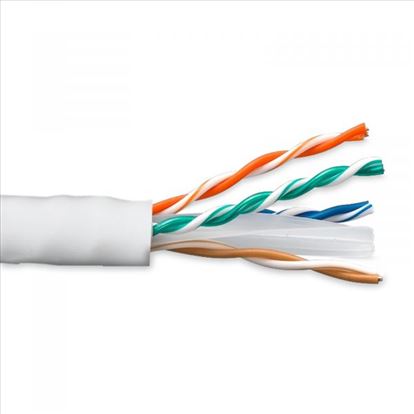 Picture of eNet Components C6-STWH-1K-ENC networking cable White 12000" (304.8 m) Cat6 U/UTP (UTP)