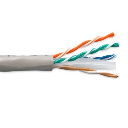 Picture of eNet Components C6-SOPGY-1K-ENC networking cable Gray 12000" (304.8 m) Cat6 U/UTP (UTP)