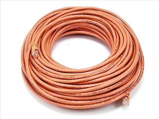 Monoprice 2168 networking cable Orange 1196.9" (30.4 m) Cat5e U/UTP (UTP)1