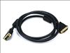 Monoprice 2408 DVI cable 71.7" (1.82 m) DVI-D Black1