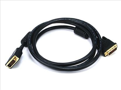 Monoprice 2408 DVI cable 71.7" (1.82 m) DVI-D Black1