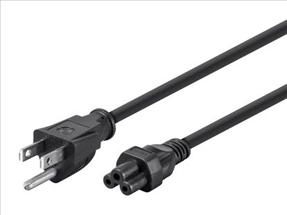 Monoprice 7690 power cable Black 177.2" (4.5 m) NEMA 5-15P IEC 3201