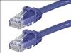 Monoprice 75ft. Cat6 UTP networking cable Purple 900" (22.9 m) U/UTP (UTP)1