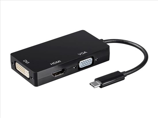 Monoprice 21607 USB graphics adapter Black1