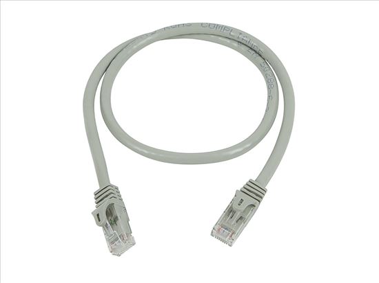 Monoprice 11273 networking cable Gray 12" (0.305 m) Cat6 U/UTP (UTP)1